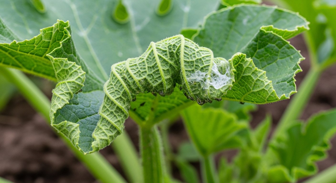 Identifying Curling Leaves in Squash Plants