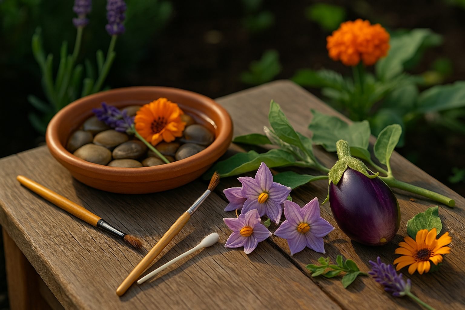 Improving Pollination for Eggplants