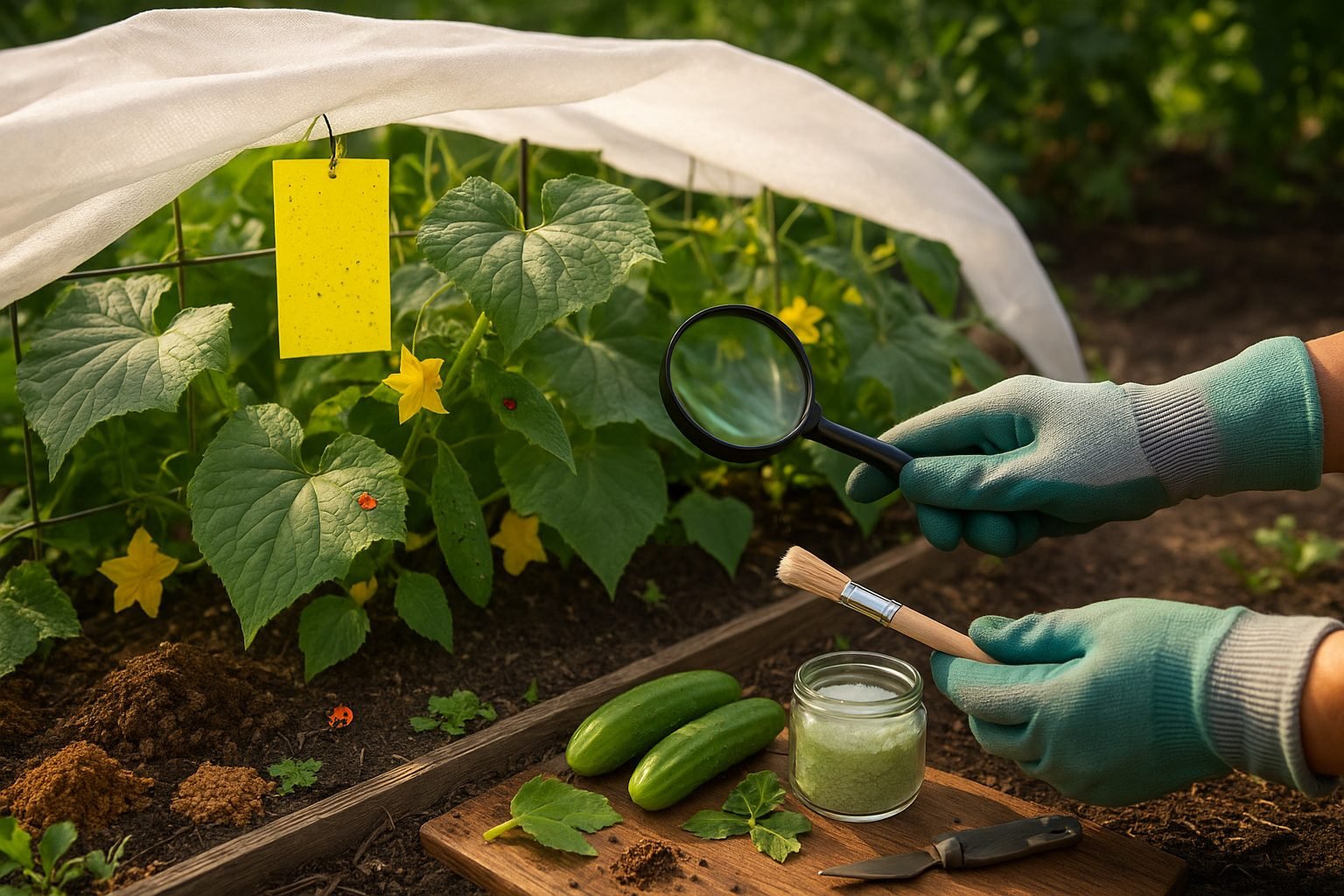Integrated Pest Management Strategies for Cucumbers