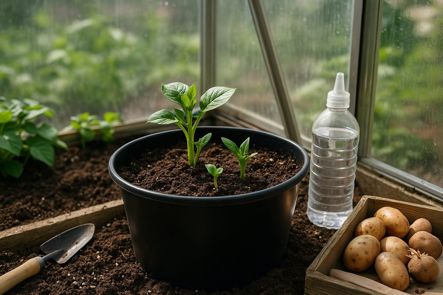 Introduction to Greenhouse Potato Growing