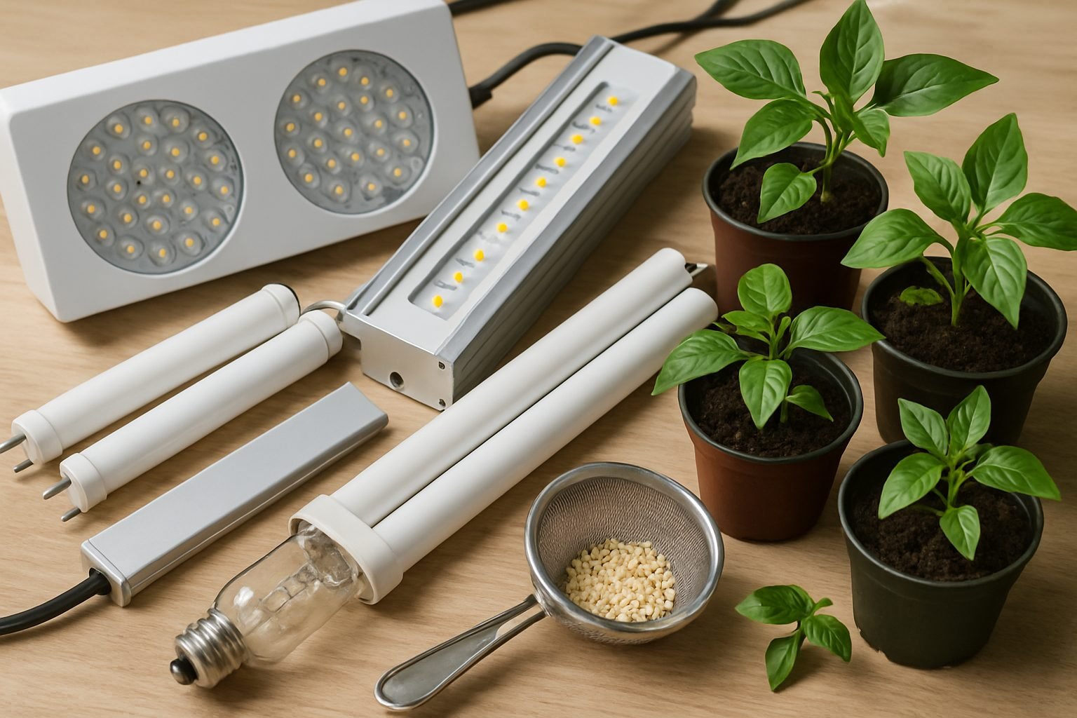 Introduction to Grow Lights for Peppers