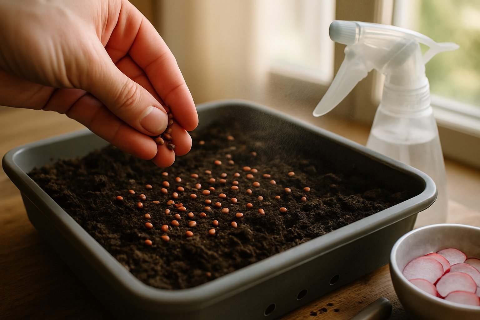 Introduction to Growing Radishes Indoors