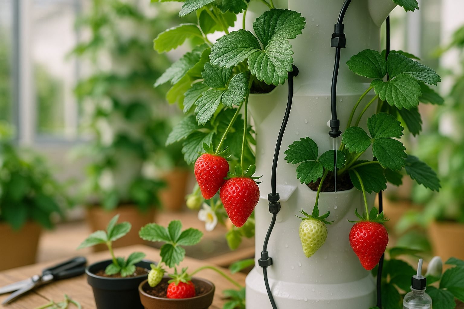 Introduction to Hydroponic Strawberries