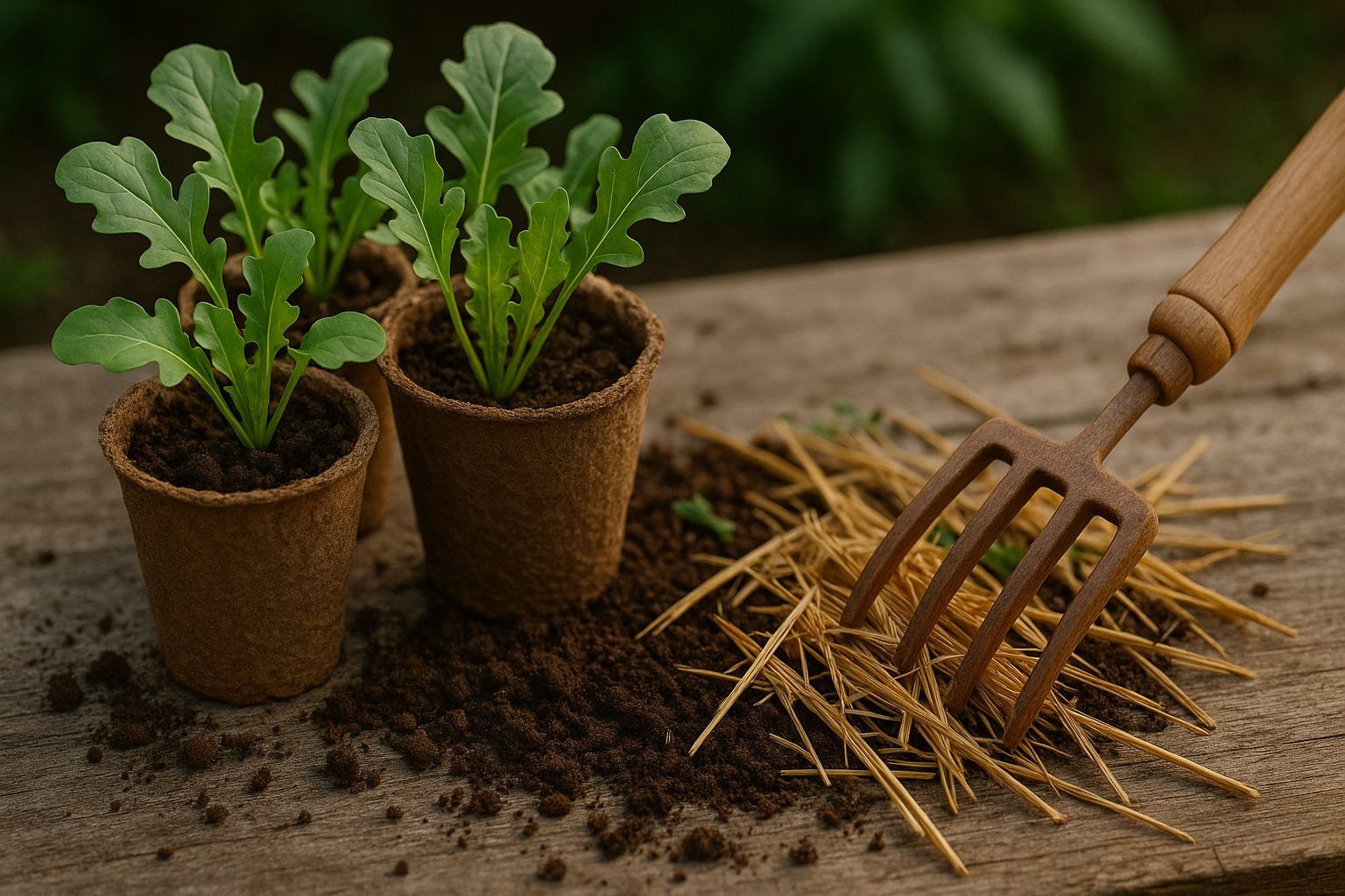 Introduction to Mulching Arugula