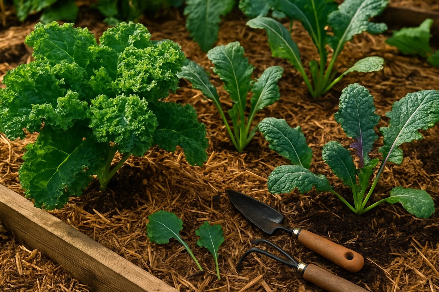 Introduction to Mulching Kale
