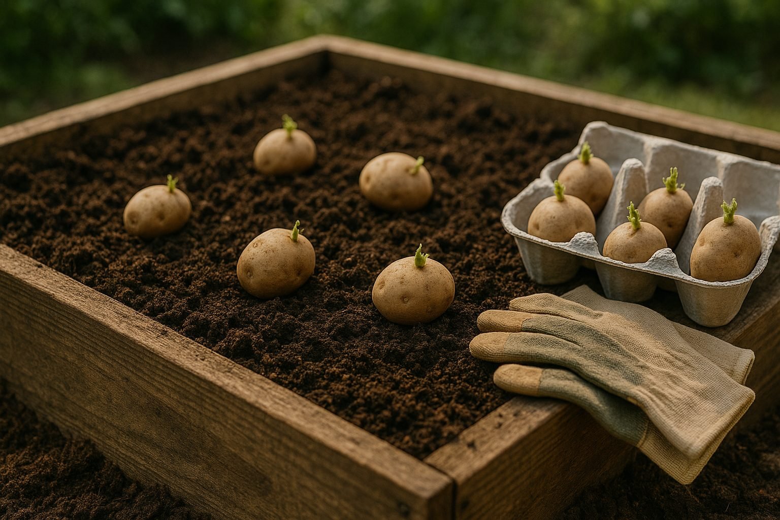 Introduction to Raised Bed Potato Growing