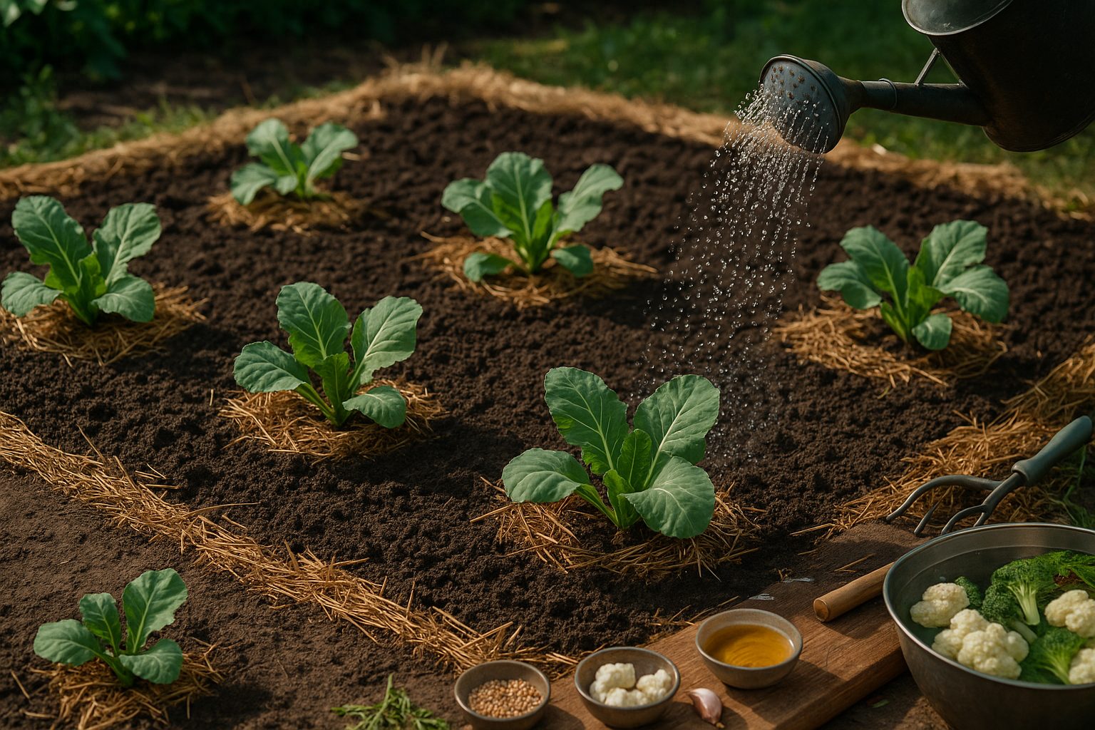 Irrigation and Mulching Strategies