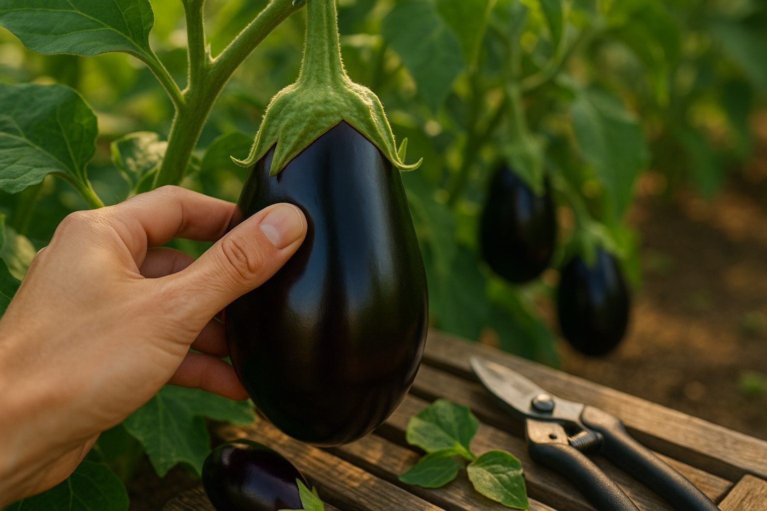 Knowing the Right Time to Harvest Eggplant