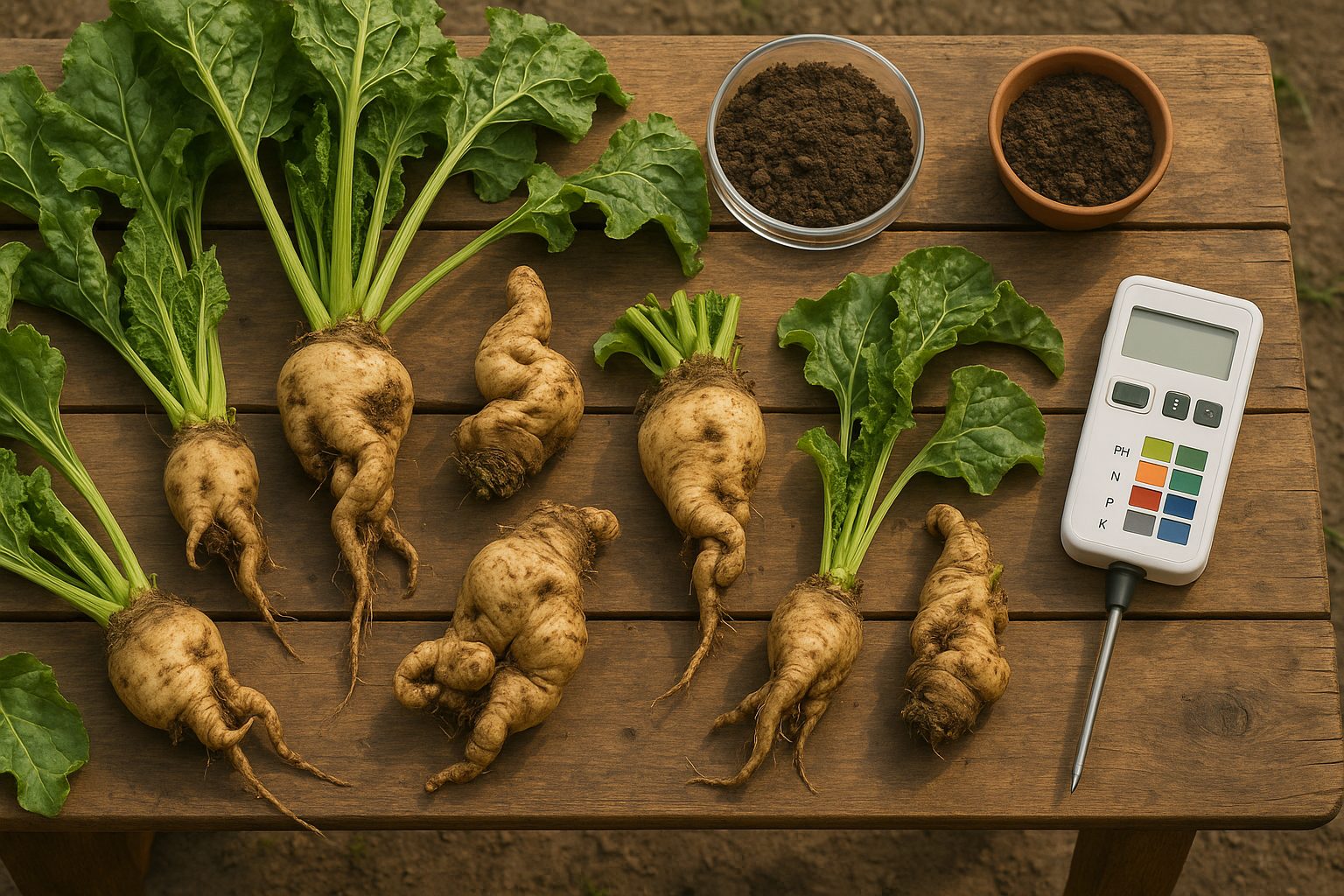 Leaf Deformation and Root Abnormalities