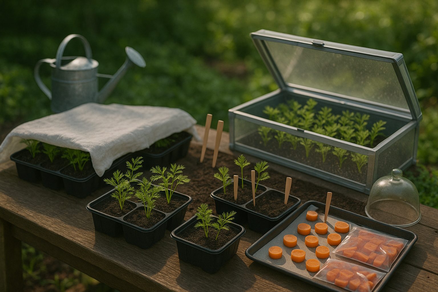 Methods for Hardening Off Seedlings