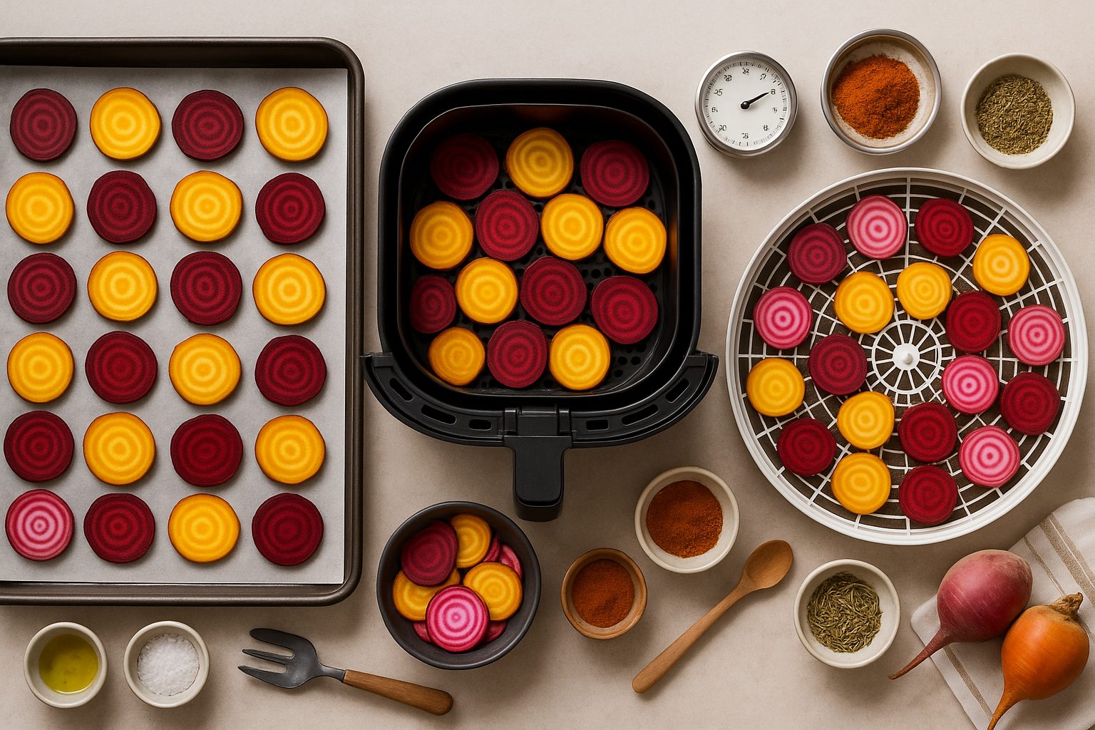 Methods for Making Beet Chips