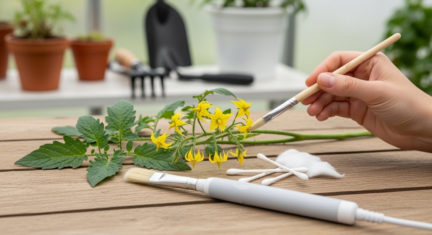Methods to Hand Pollinate Tomato Plants