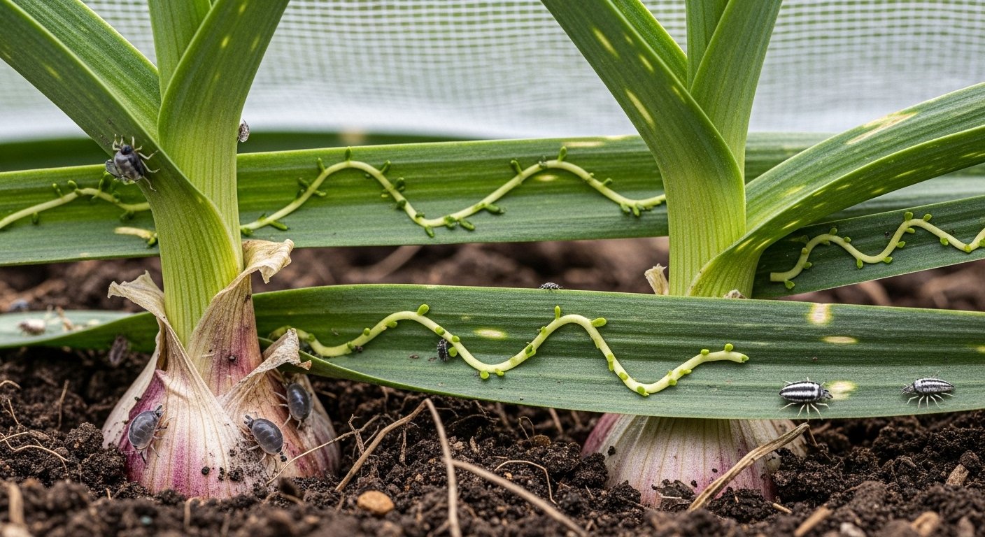 Most Common Garlic Pests Identification Damage