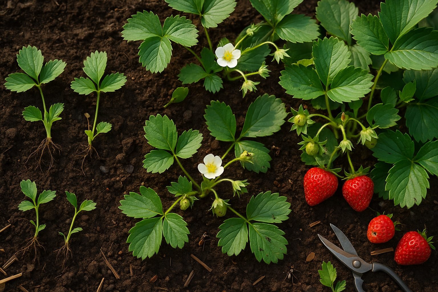 Pest Problems by Strawberry Growth Stage