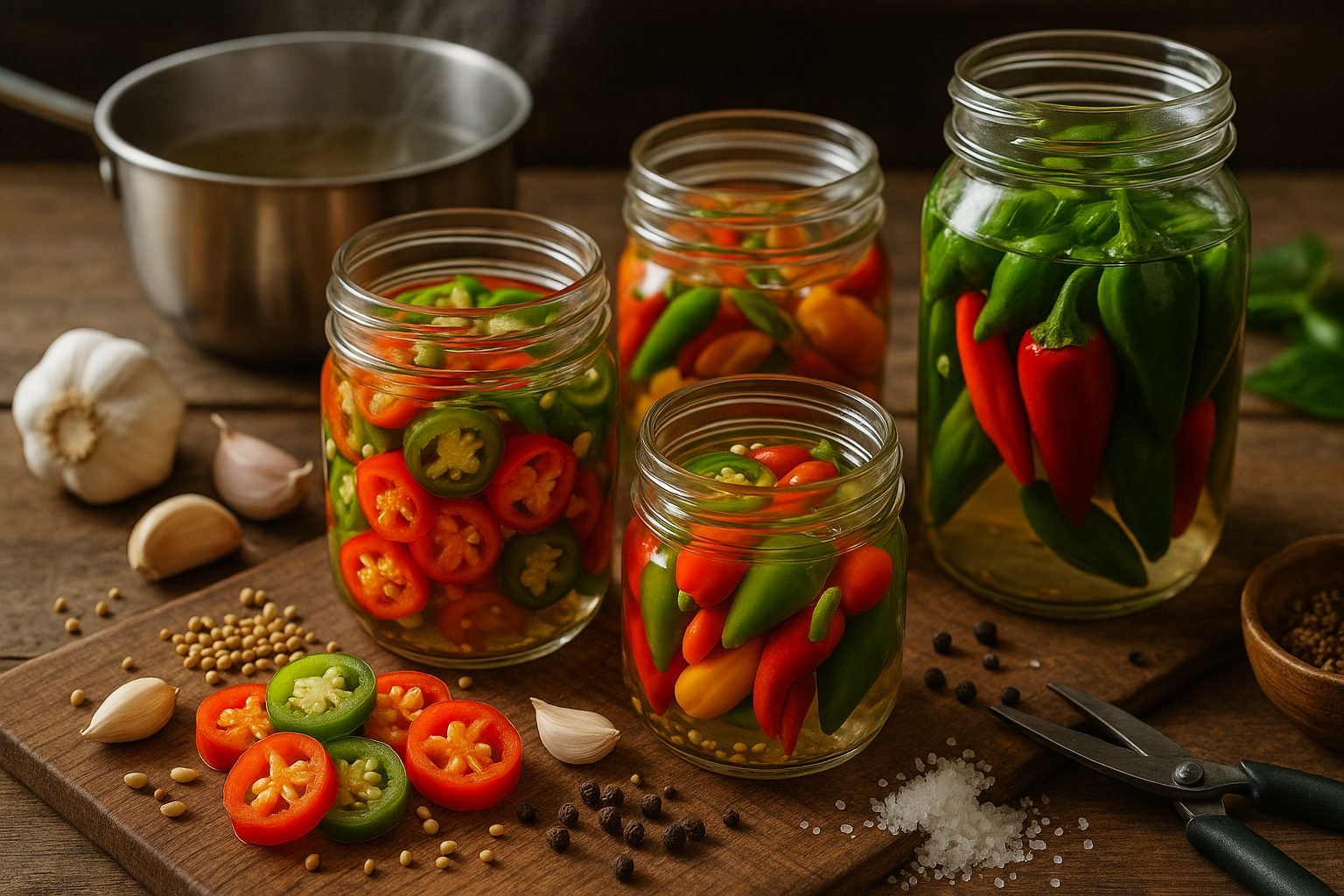 Pickling Hot Peppers