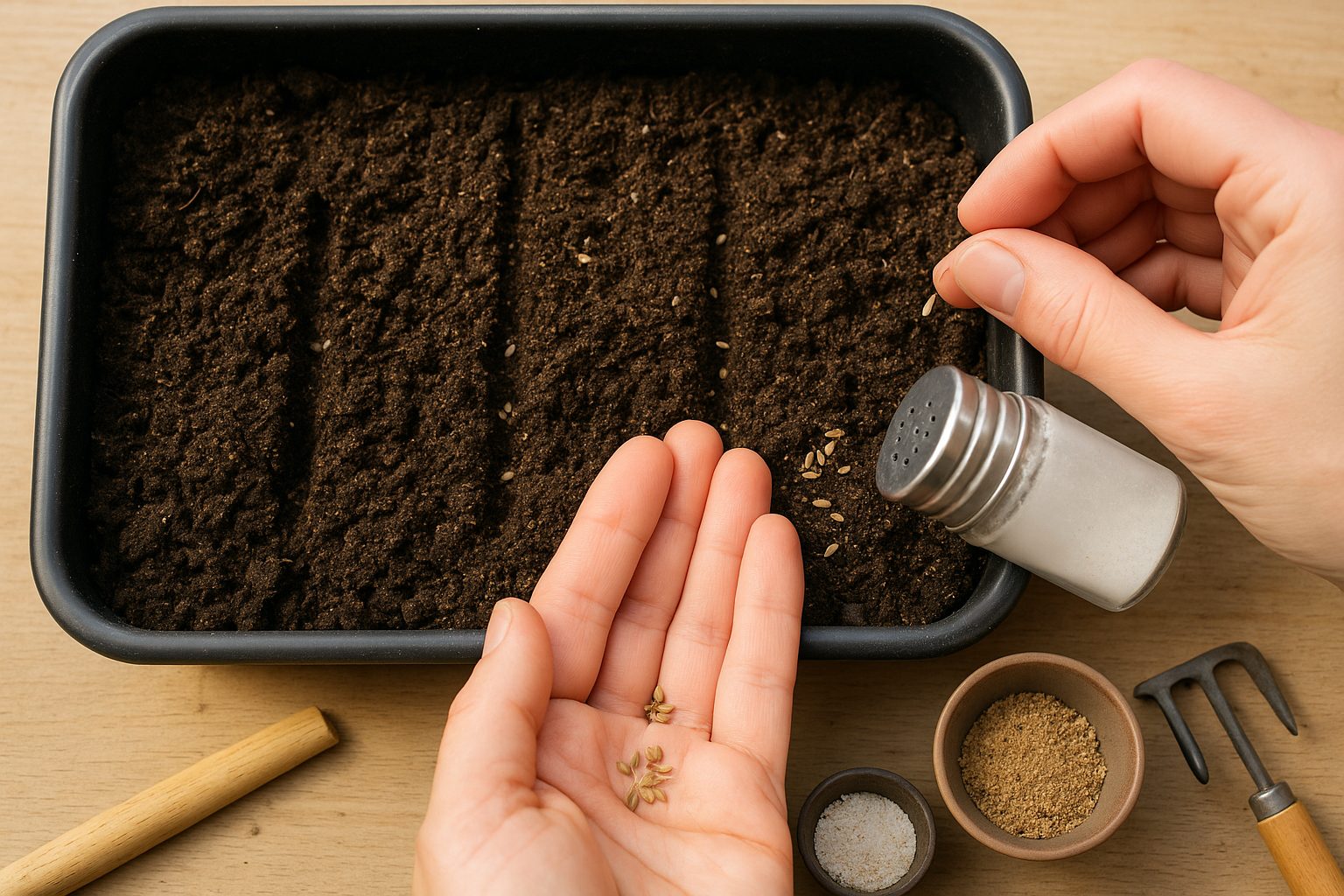 Planting Carrot Seeds the Right Way