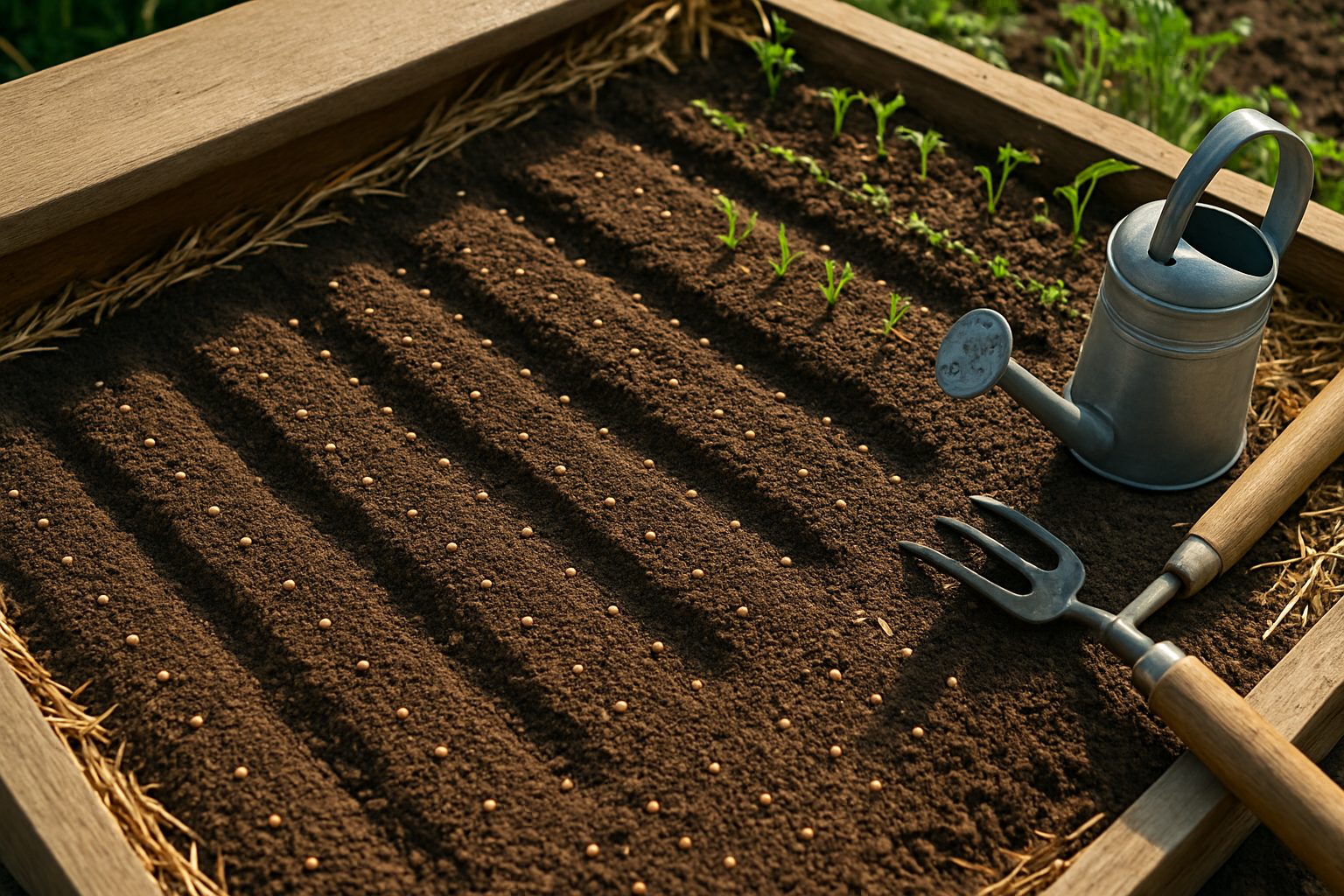 Planting Carrot Seeds the Right Way