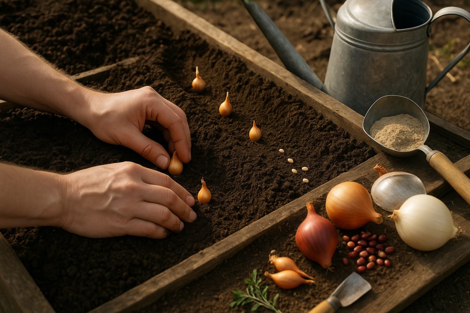 Planting Depth and Soil Preparation