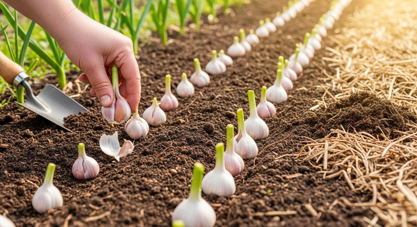 Planting Garlic Step-by-Step Instructions