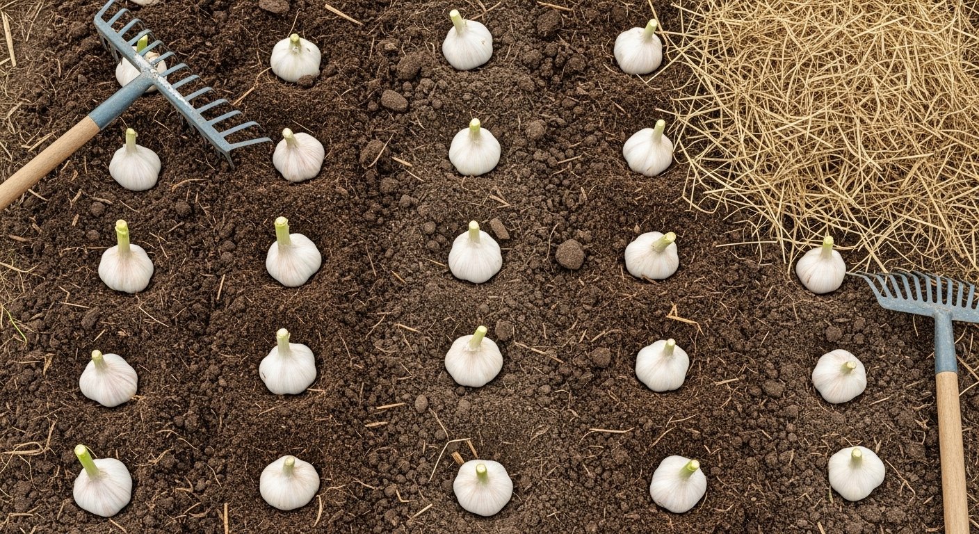 Planting Garlic in Autumn