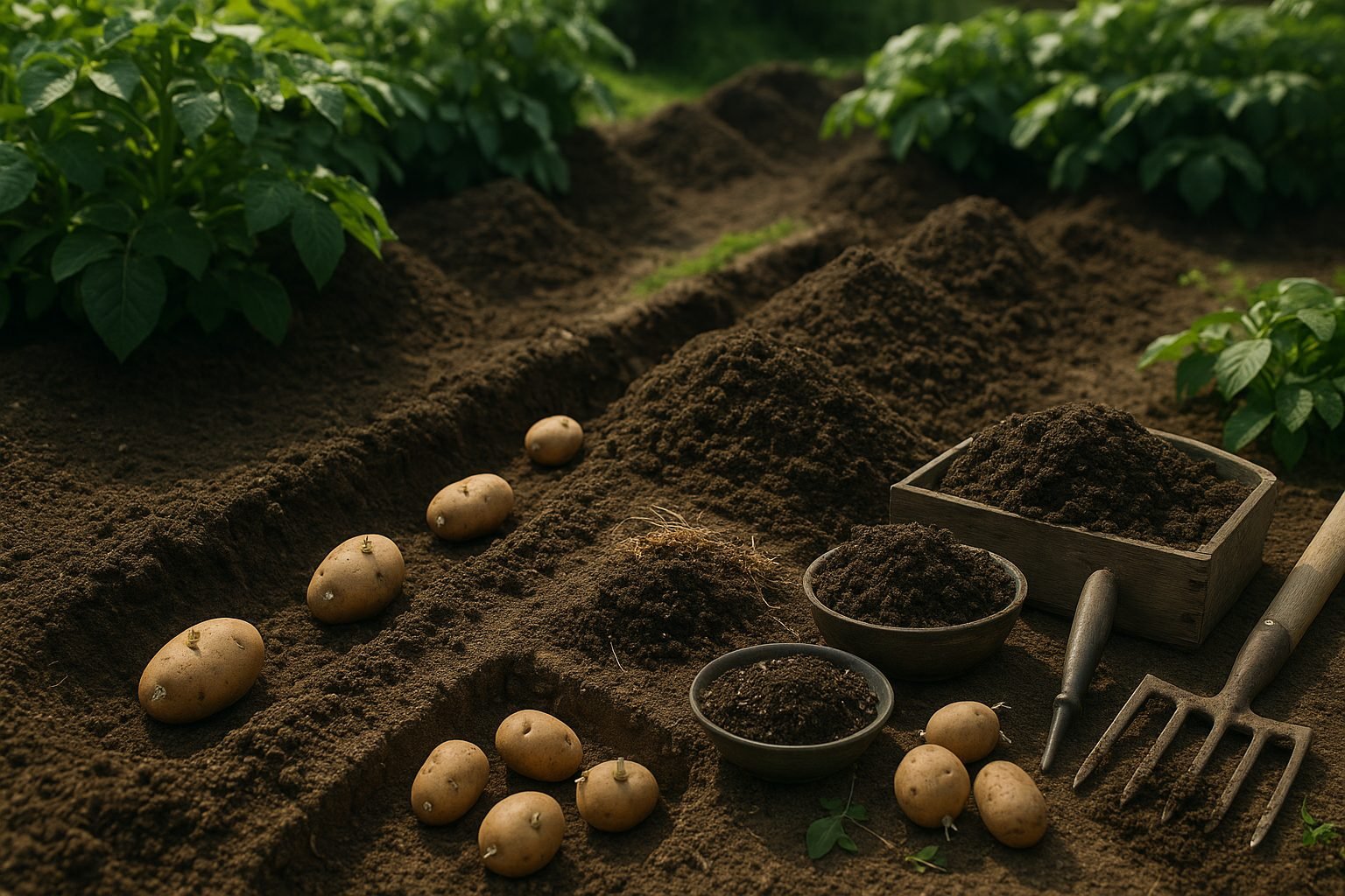 Planting Potatoes