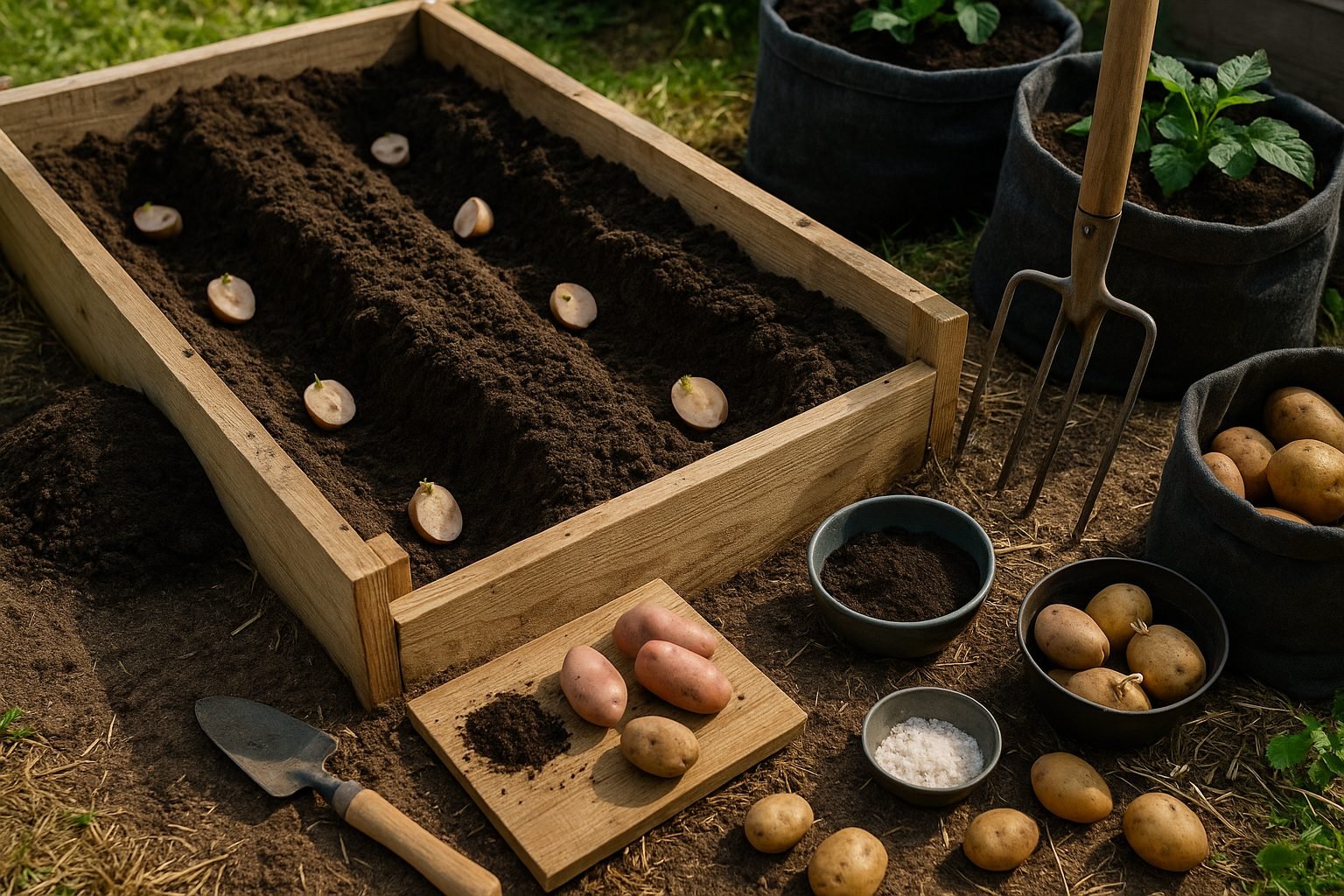 Planting Potatoes