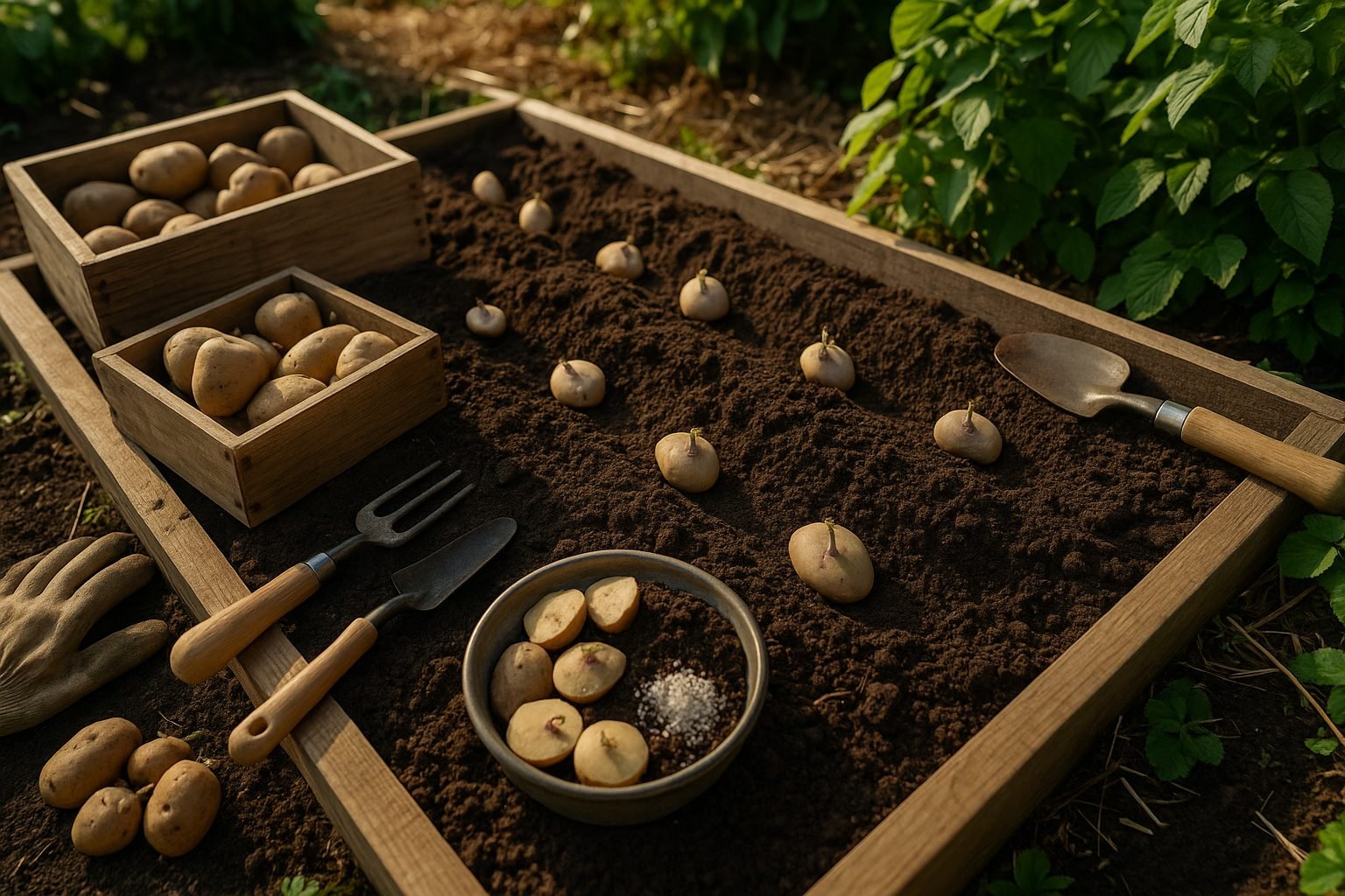 Planting Potatoes