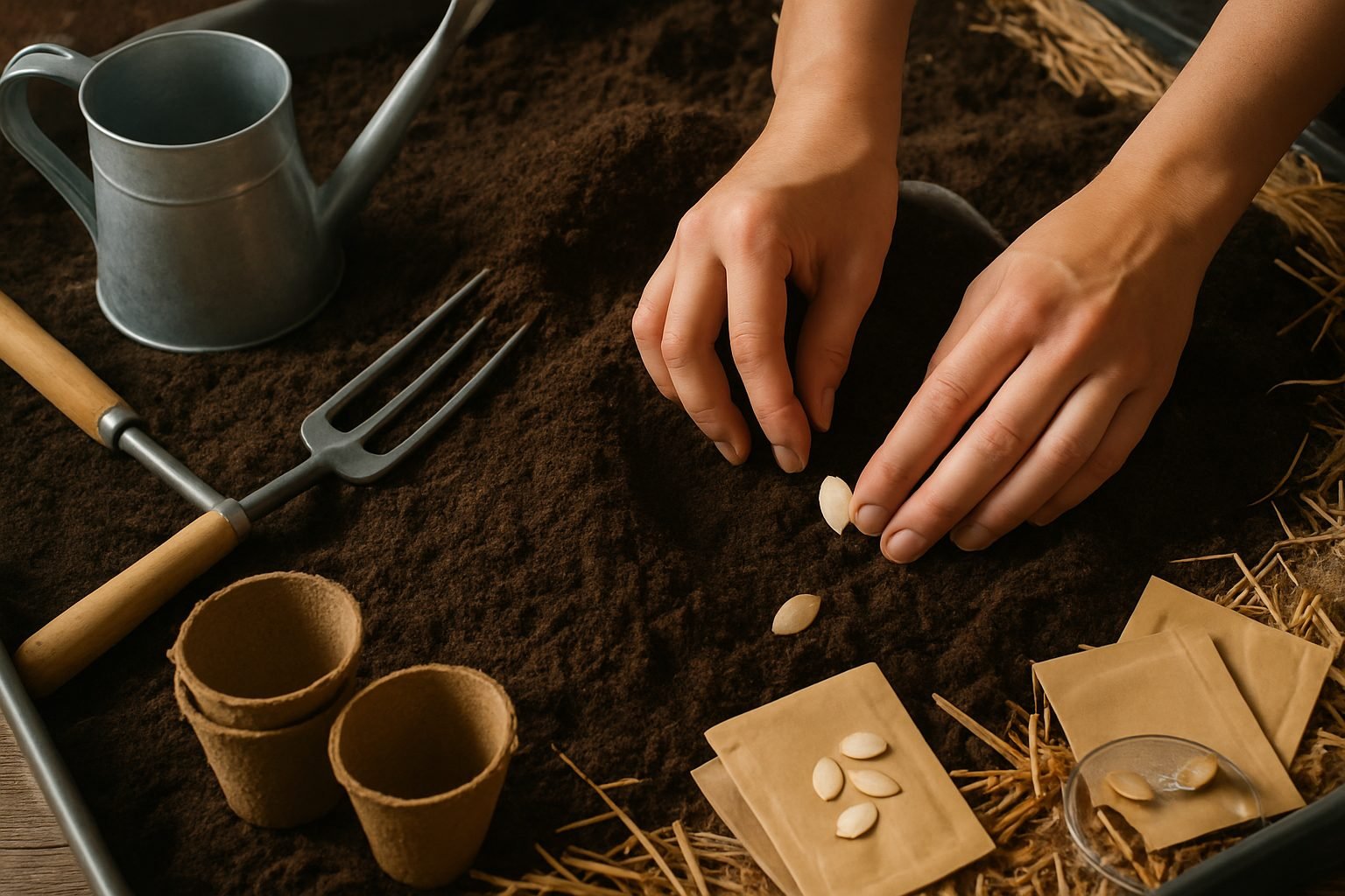 Planting Pumpkins