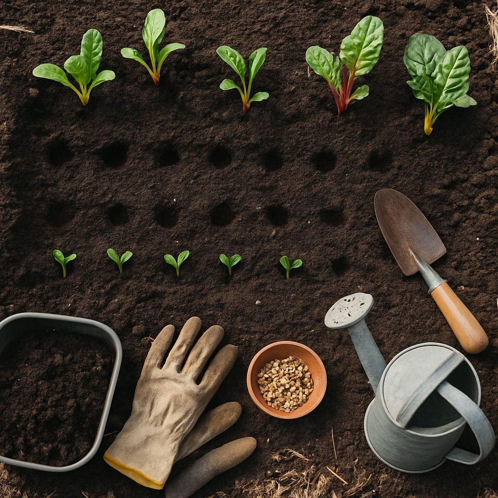 Planting Swiss Chard
