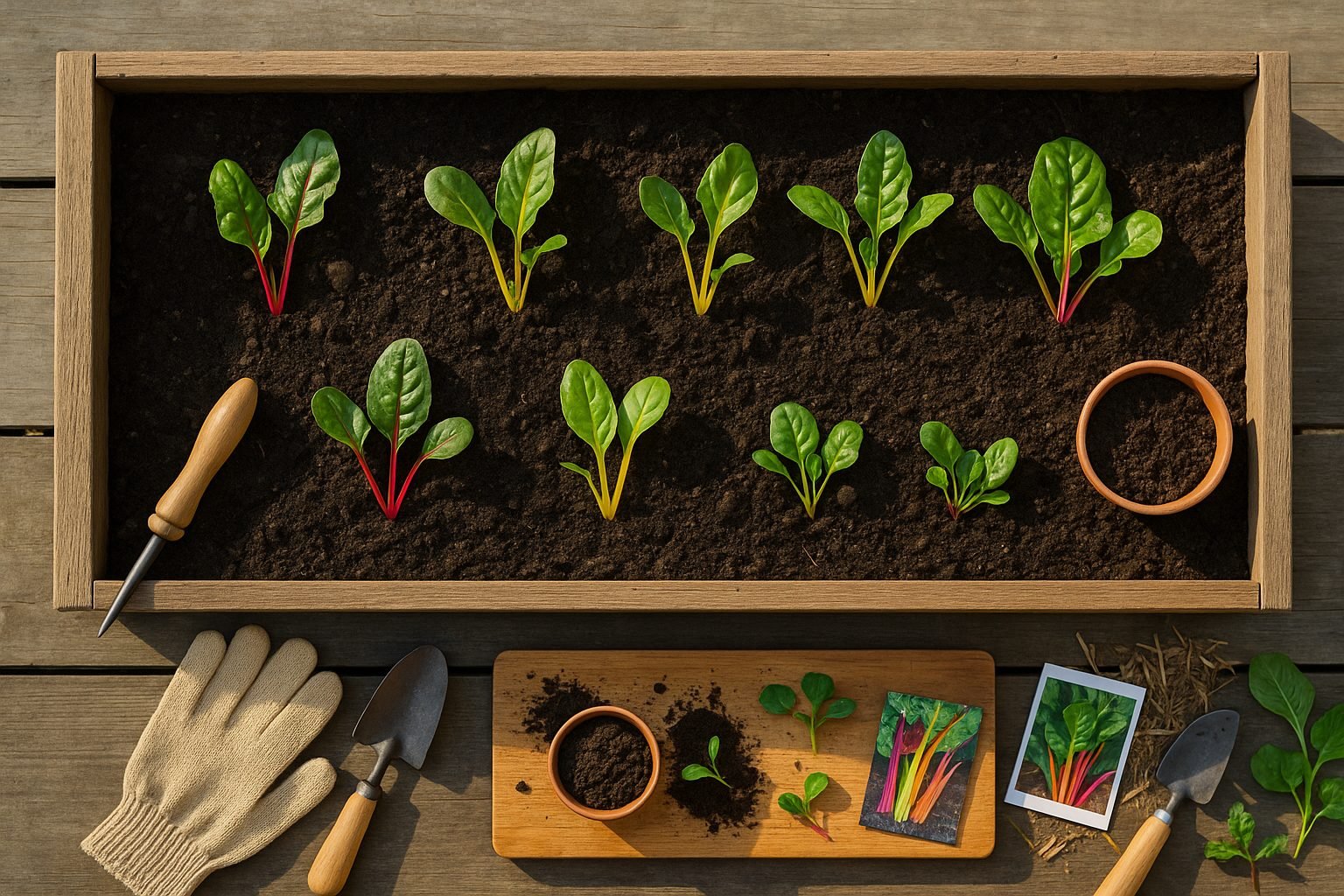 Planting Swiss Chard in Containers