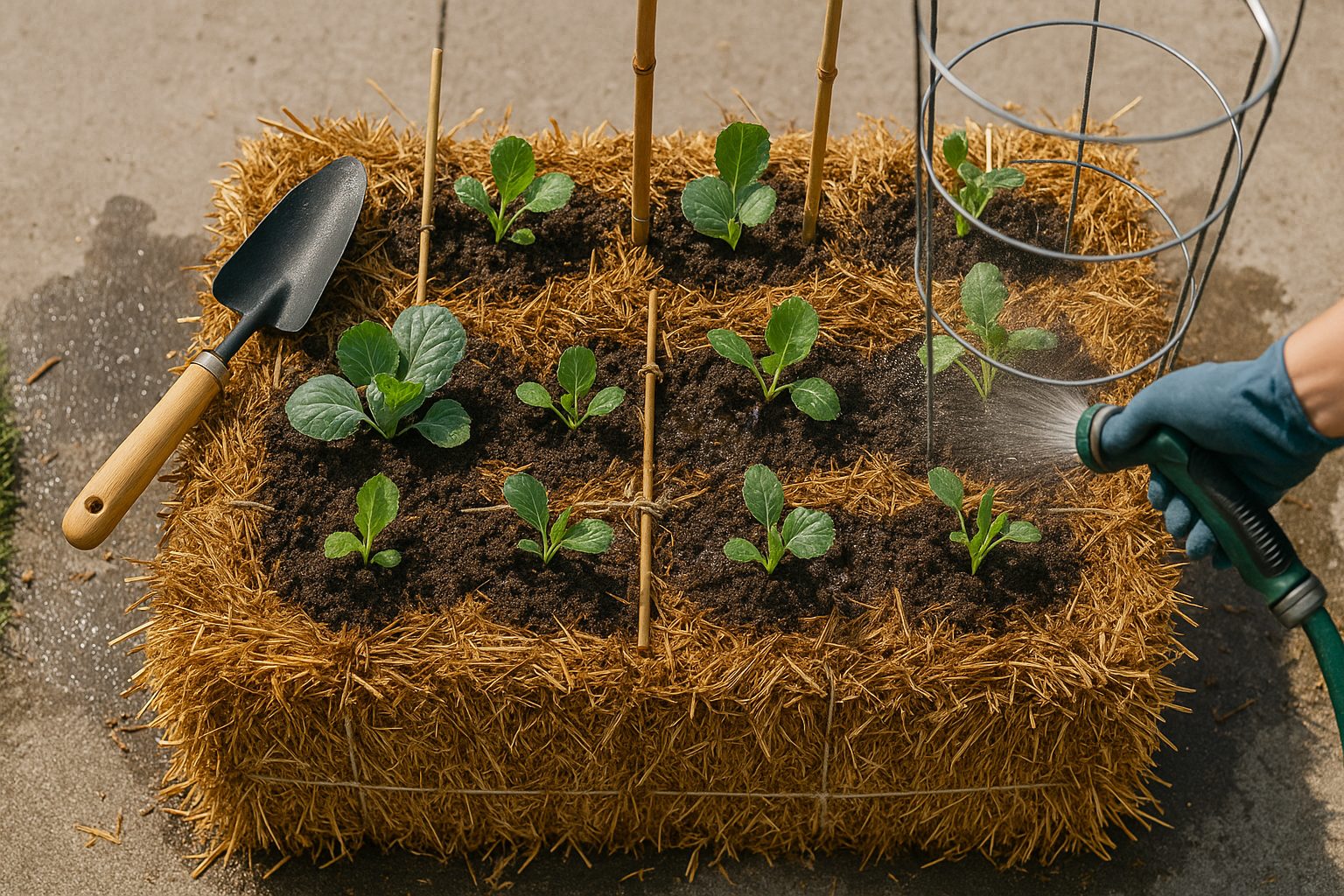 Planting Techniques Supporting Plants