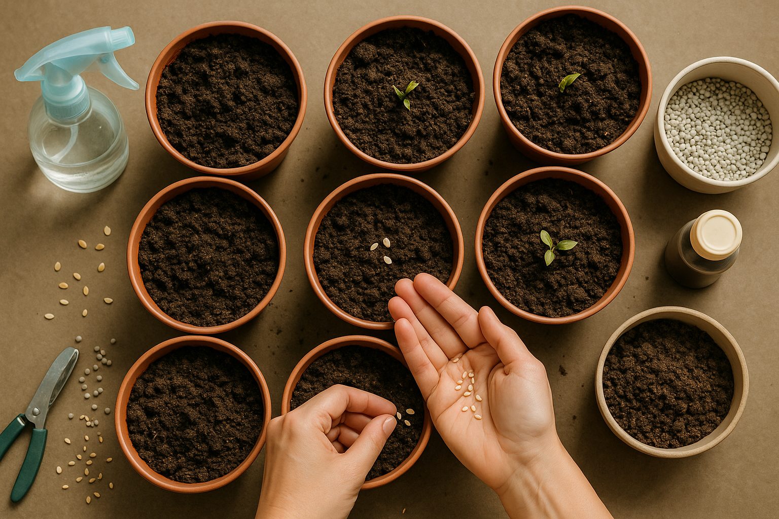 Planting Watering and Fertilizing Techniques