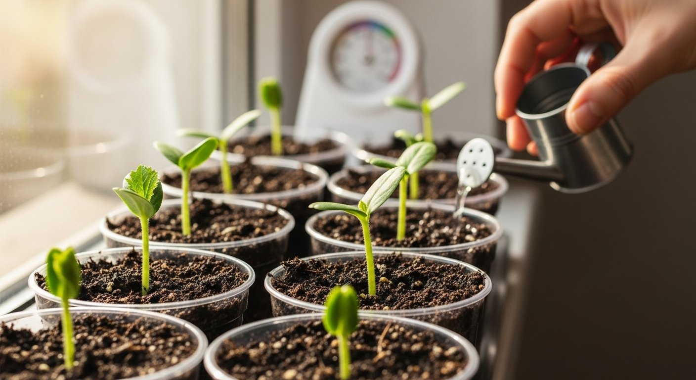 Planting Zucchini Indoors Step-by-Step