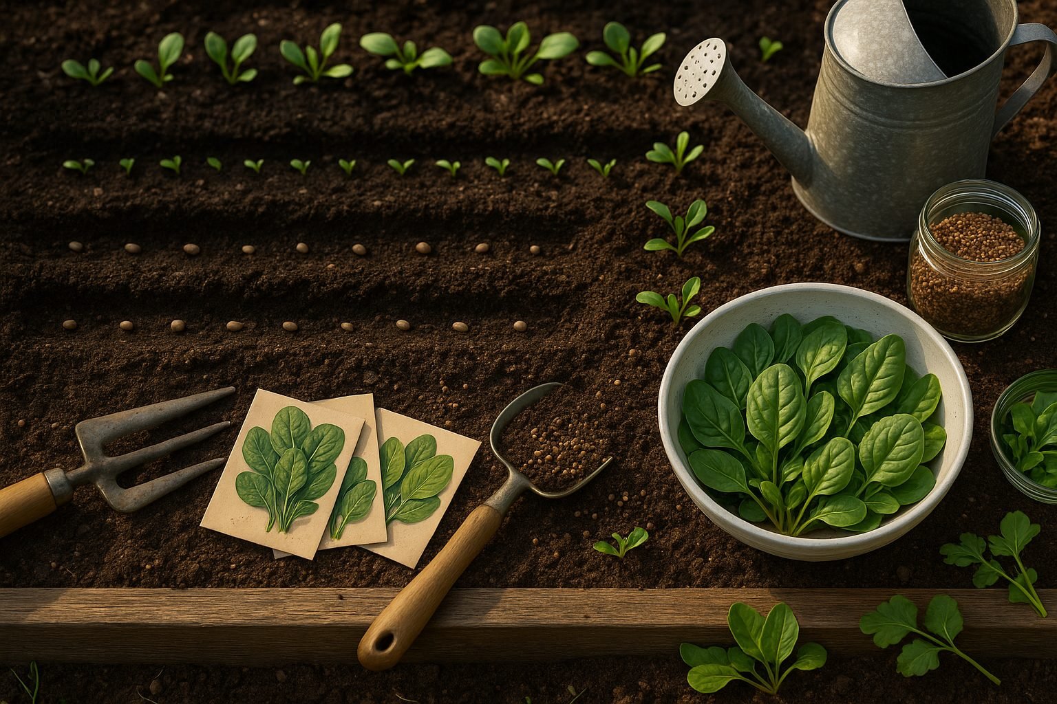 Planting and Caring for Your Spinach