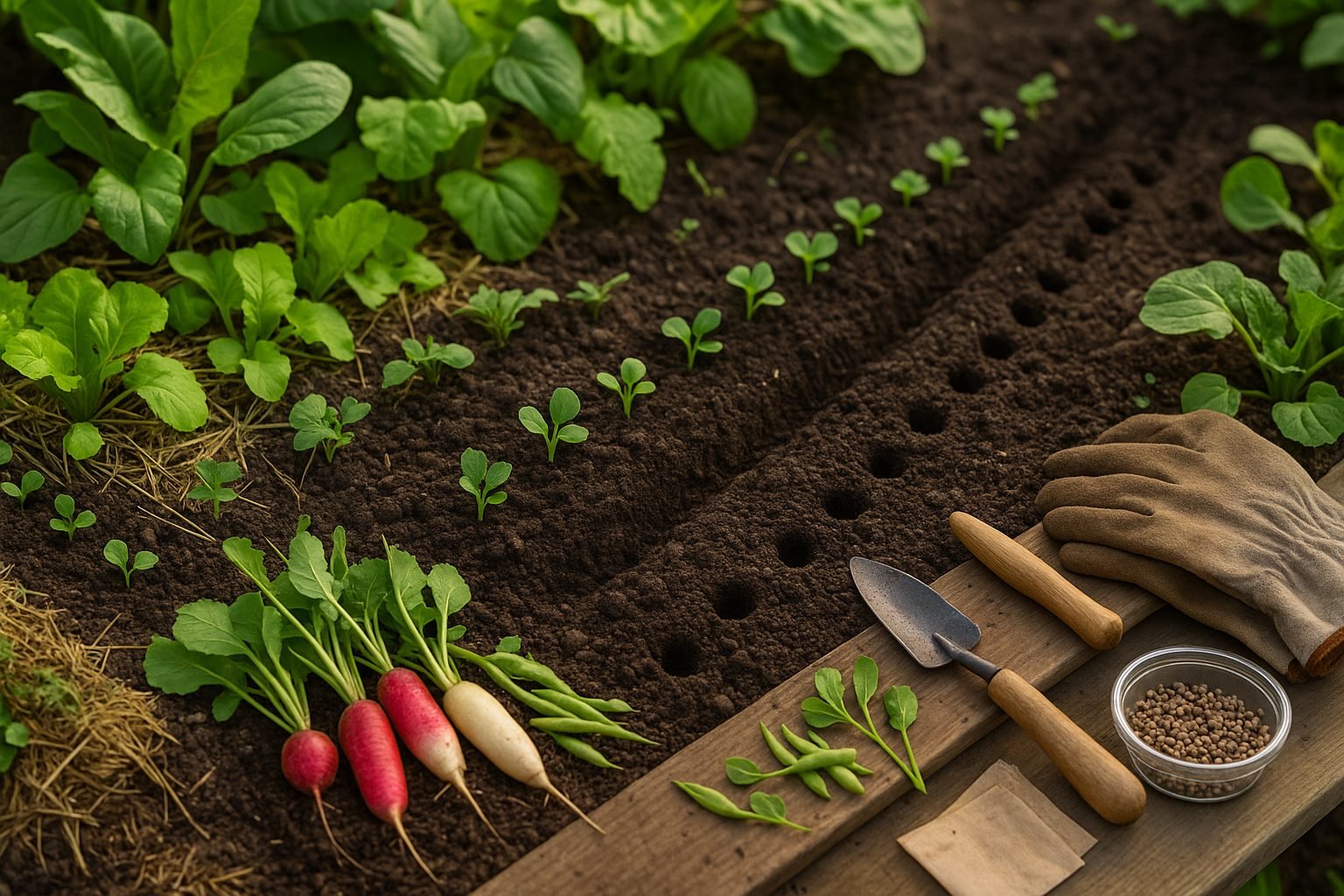 Planting and Growing Heirloom Radish Seeds
