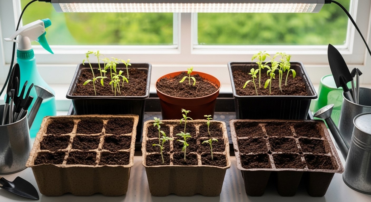 Planting and Growing Tomatoes from Harvested Seeds