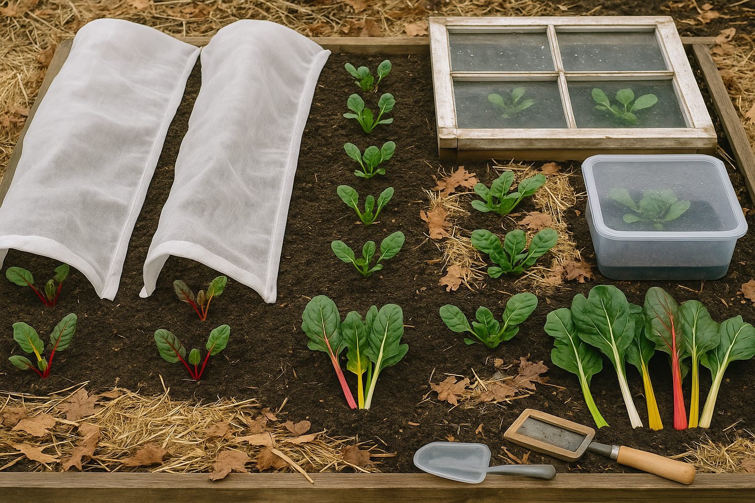 Planting and Protecting Your Winter Greens