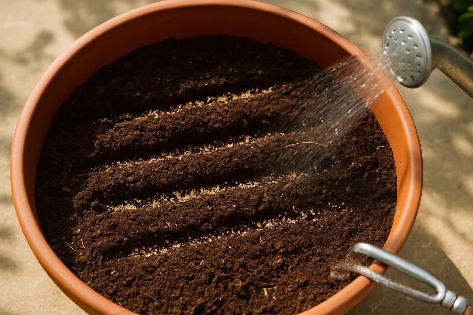 Planting and Sowing Carrots in Containers
