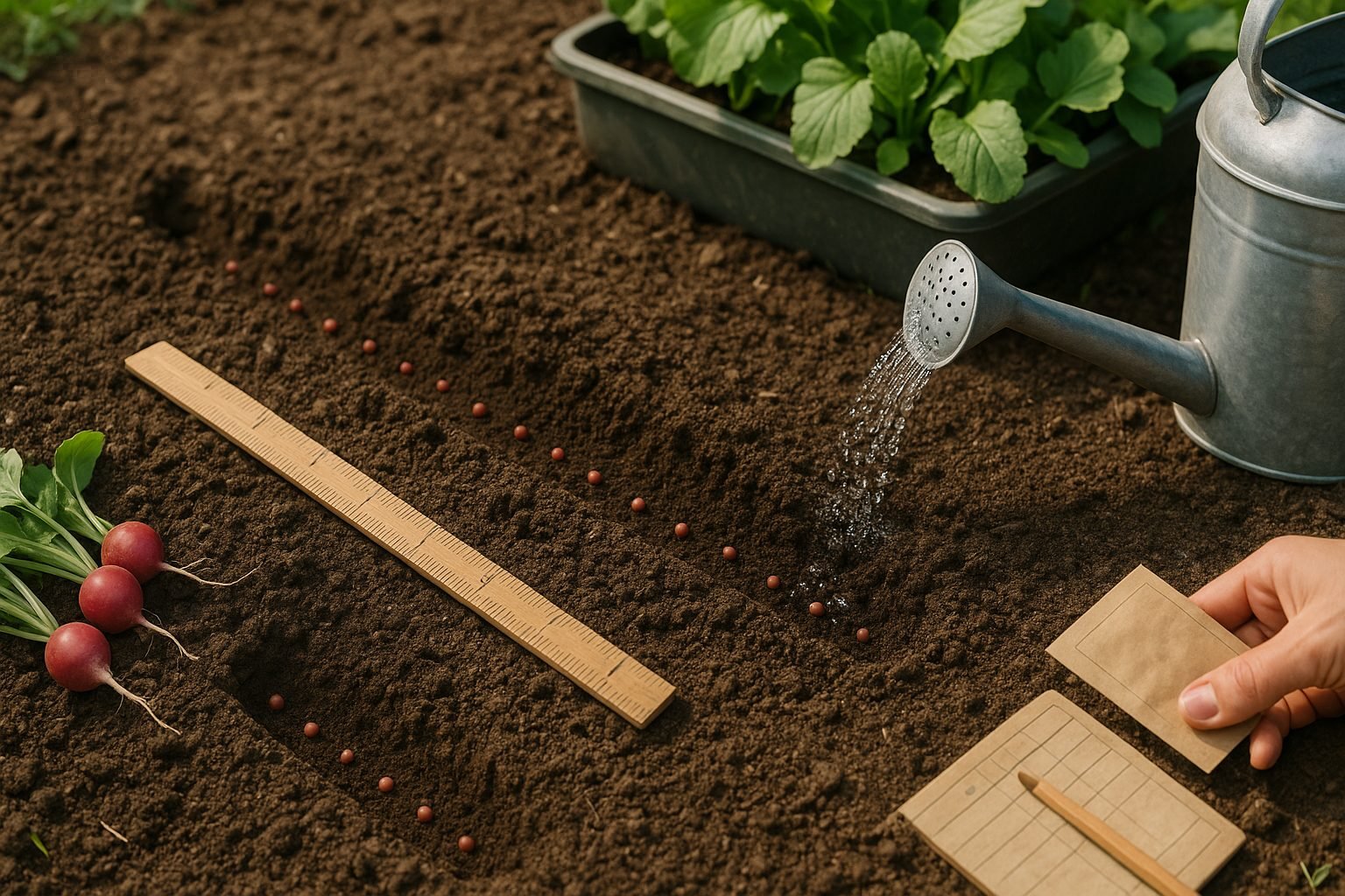 Planting and Sowing Radishes