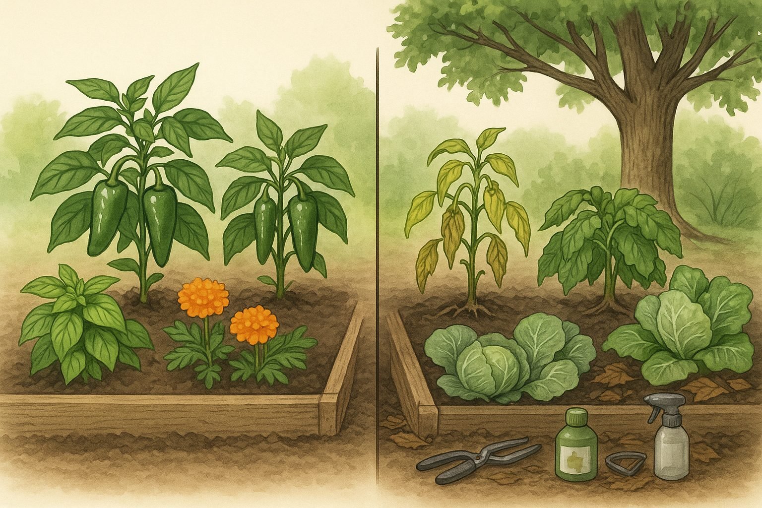 Plants to Avoid Planting Near Peppers