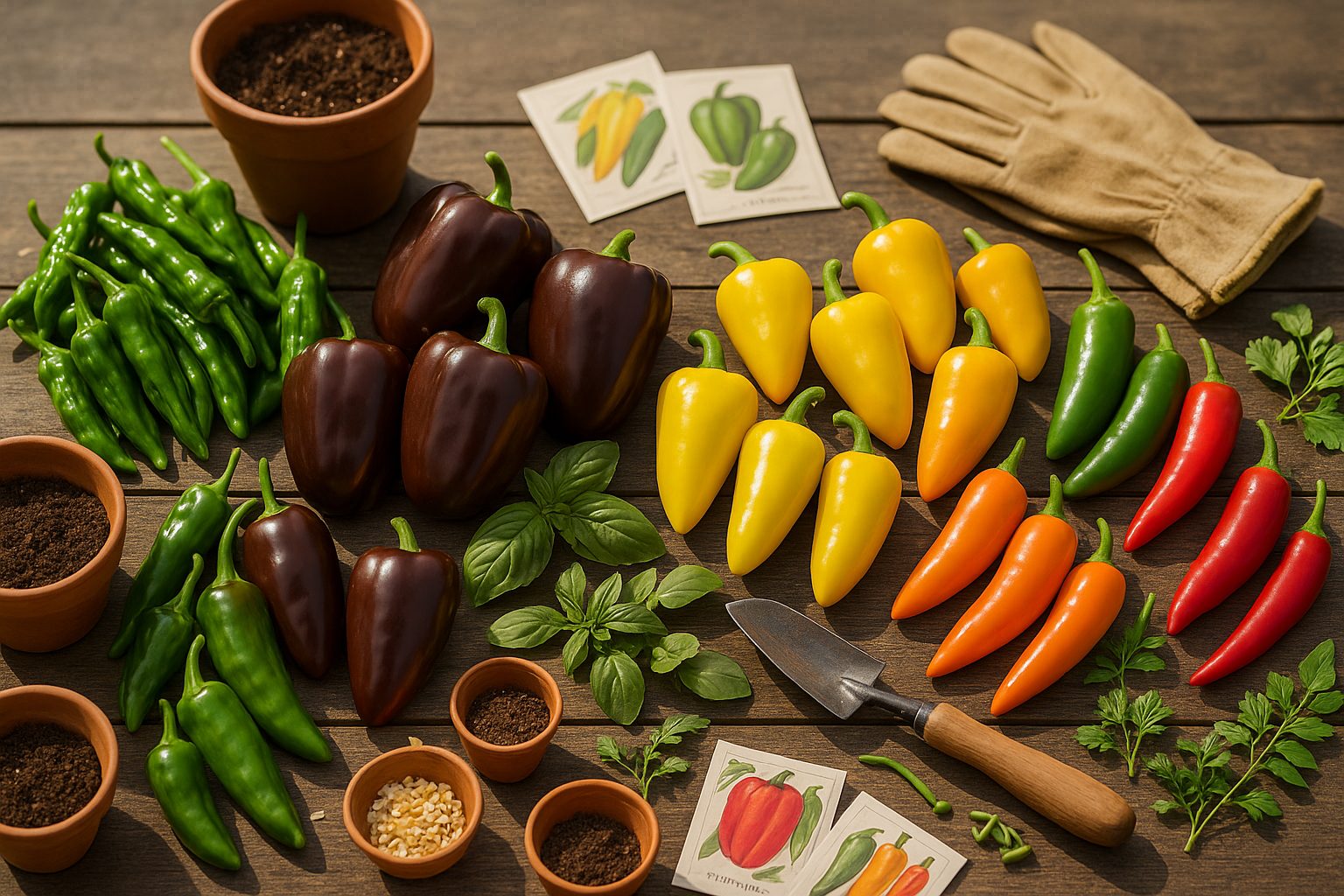 Popular Fast-Growing Pepper Varieties