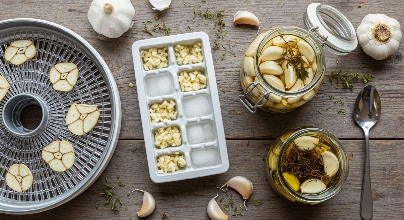 Popular Garlic Preservation Methods