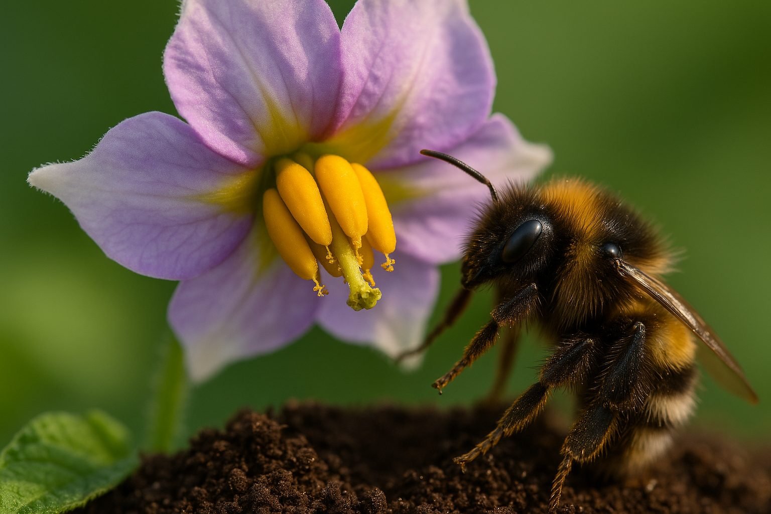 Potato Flower Structure and Pollination Mechanism