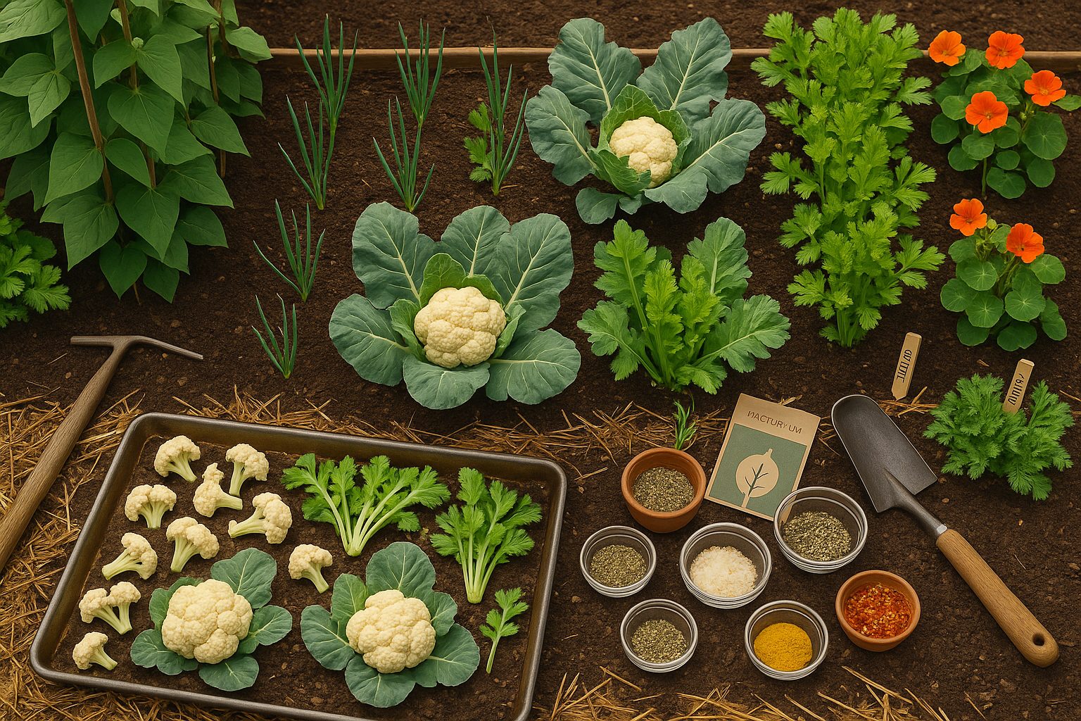 Practical Companion Planting Tips for Cauliflower Gardens
