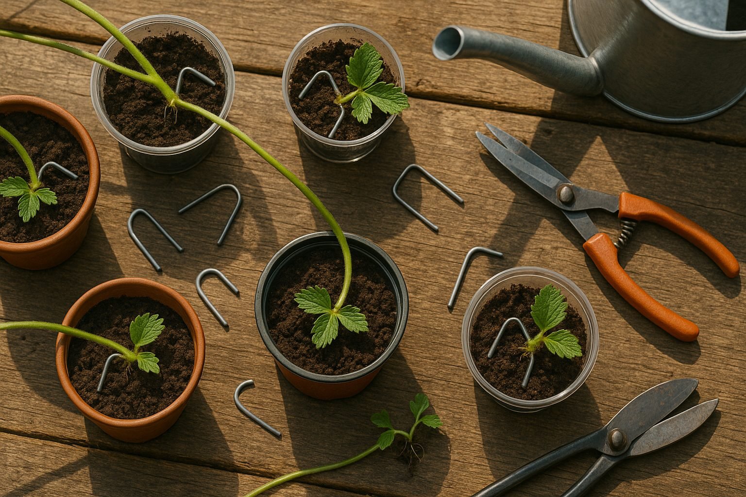 Preparing Runners for Planting