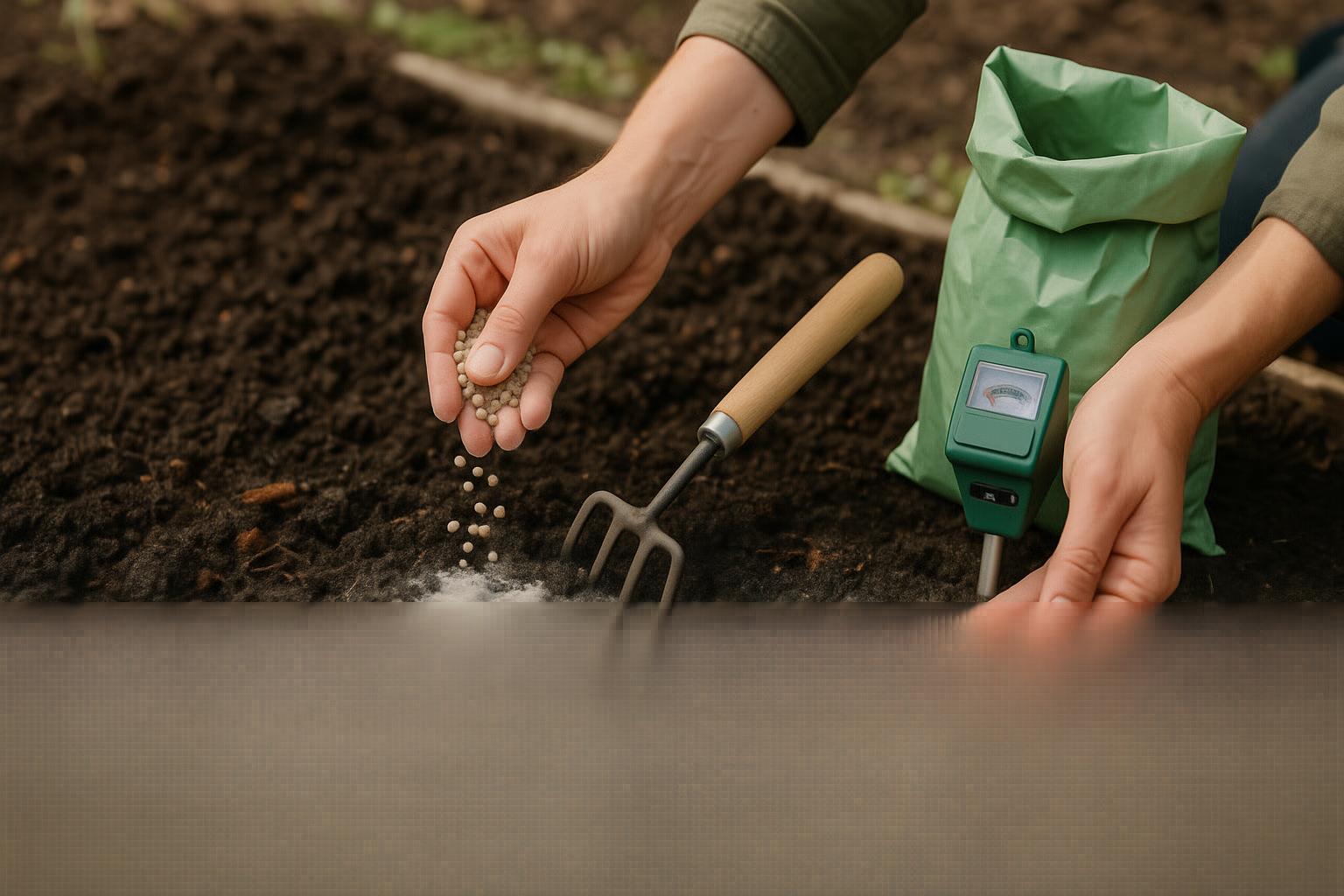 Preparing Soil and Fertilizing Broccoli