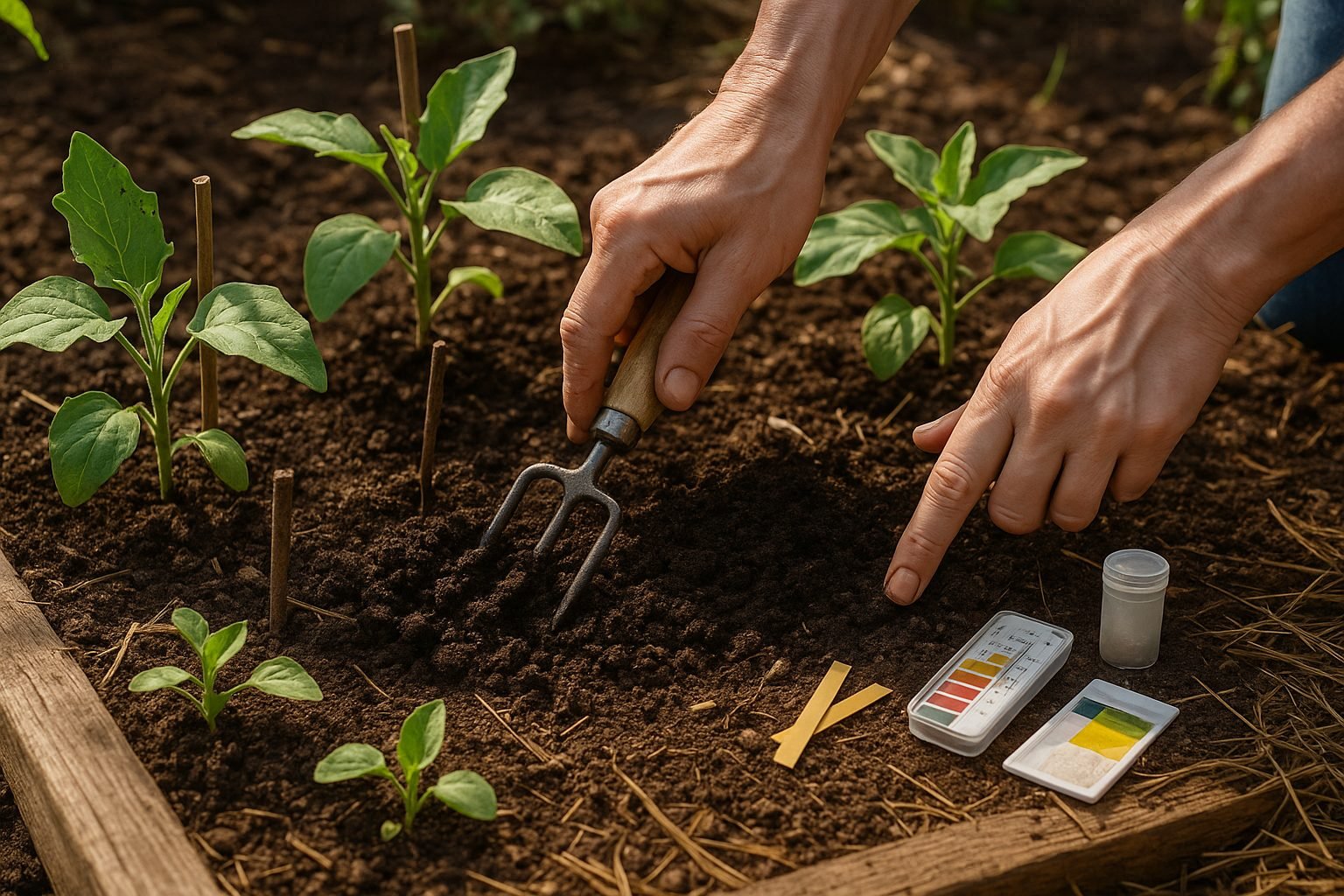 Preparing Soil and Planting Eggplant