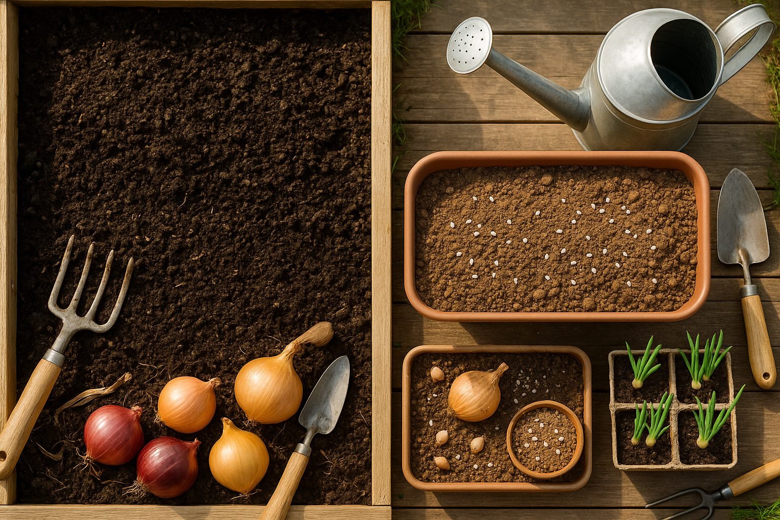 Preparing Your Onion Beds or Containers