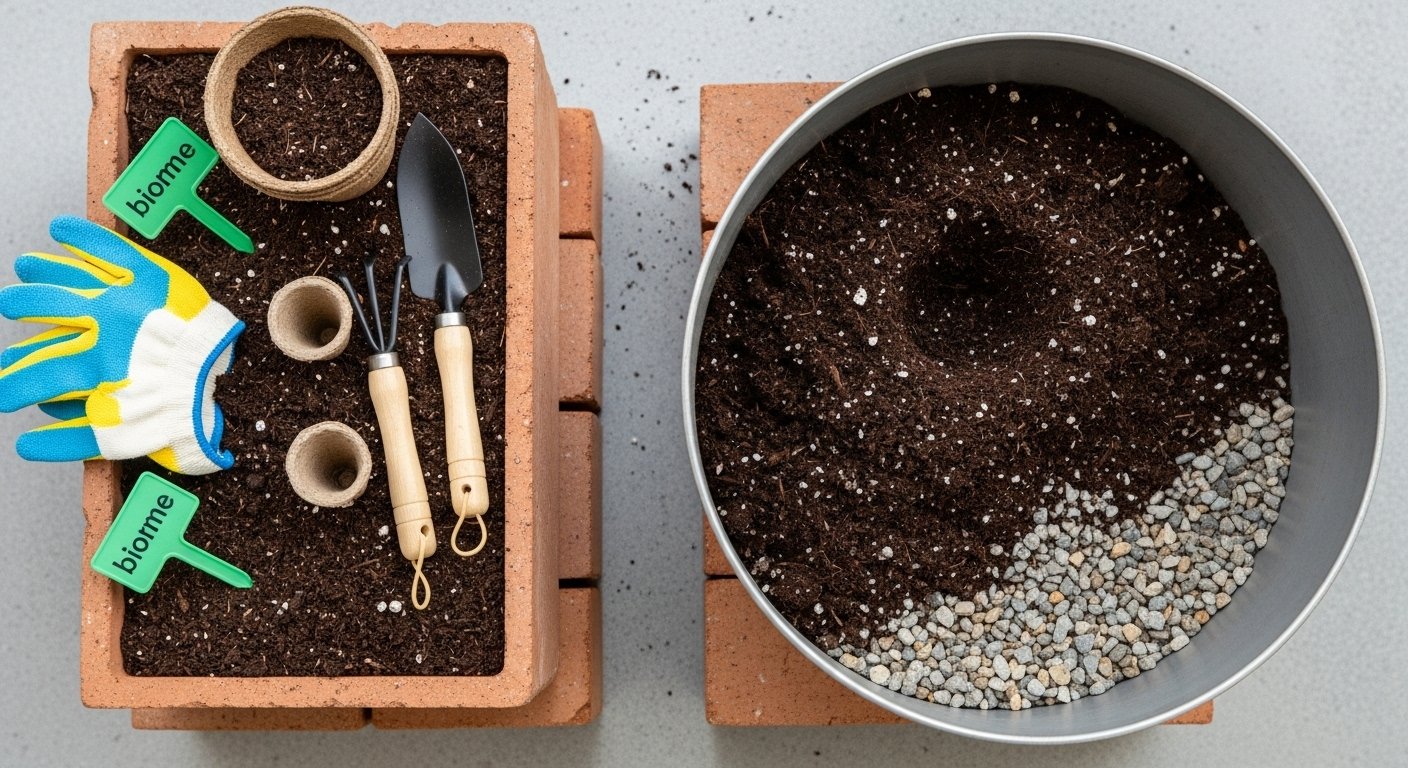 Preparing Your Pots and Soil