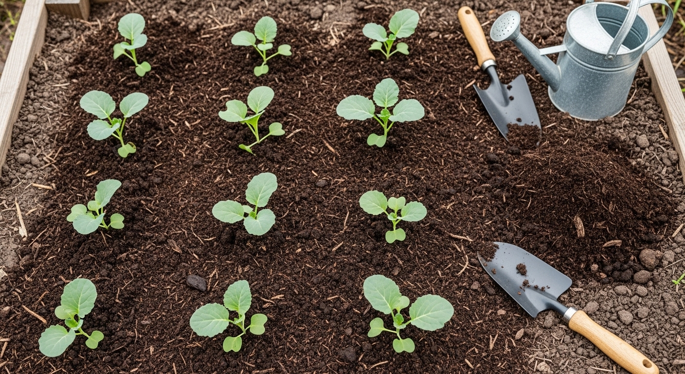 Preparing and Planting Broccoli